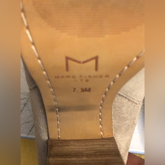 Marc Fisher Womens Maree Suede Stretch Ankle Boots 7.5 - Picture 5 of 5